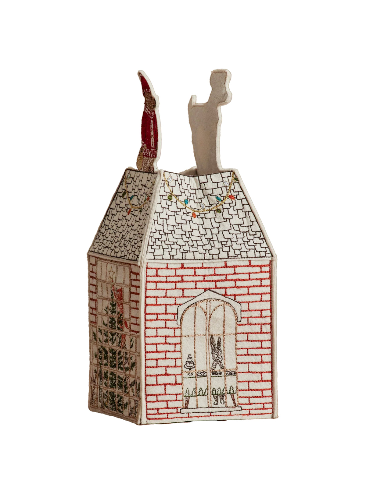 Coral & Tusk Home For the Holidays Tissue Box Cover Weston Table