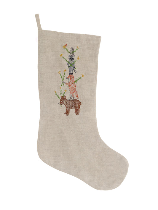 Coral & Tusk Large Animal Tree Stocking Weston Table