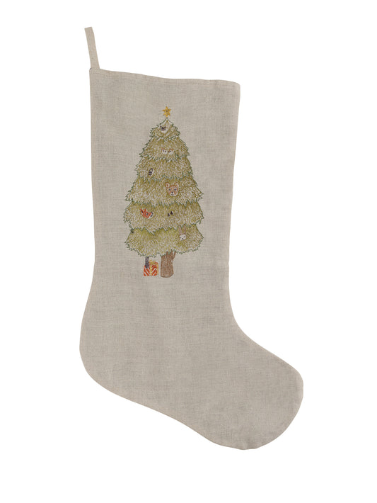 Coral & Tusk Large Christmas Tree Stocking Weston Table