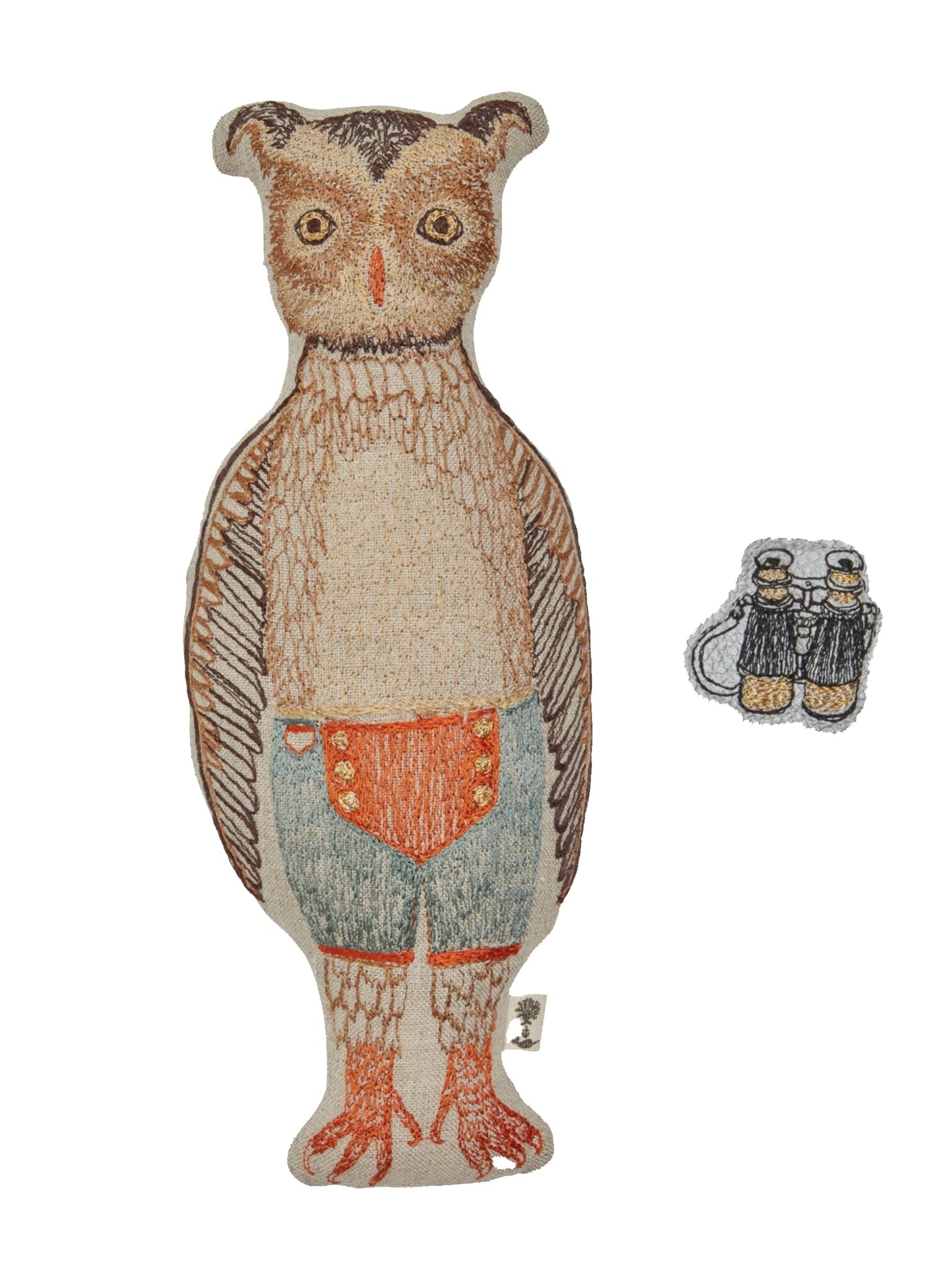 Coral & Tusk Owl Pocket Doll Weston Table
