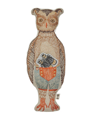  Coral & Tusk Owl Pocket Doll Weston Table 