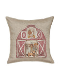 Coral & Tusk Red Barn Pocket Pillow Weston Table