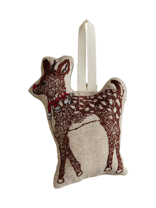 Coral & Tusk Rudolph Ornament Weston Table