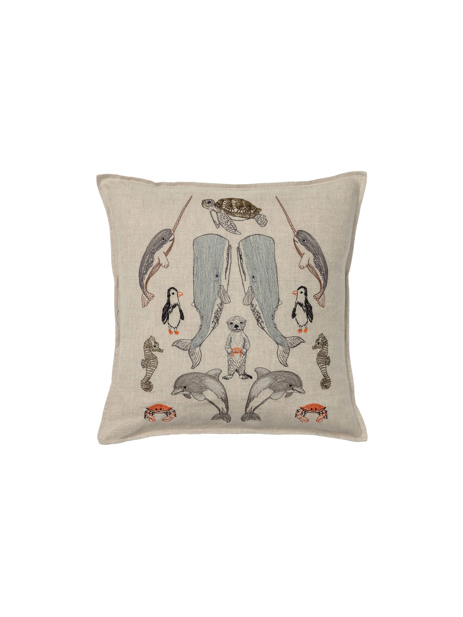 Coral & Tusk Sea Friends Pillow Weston Table