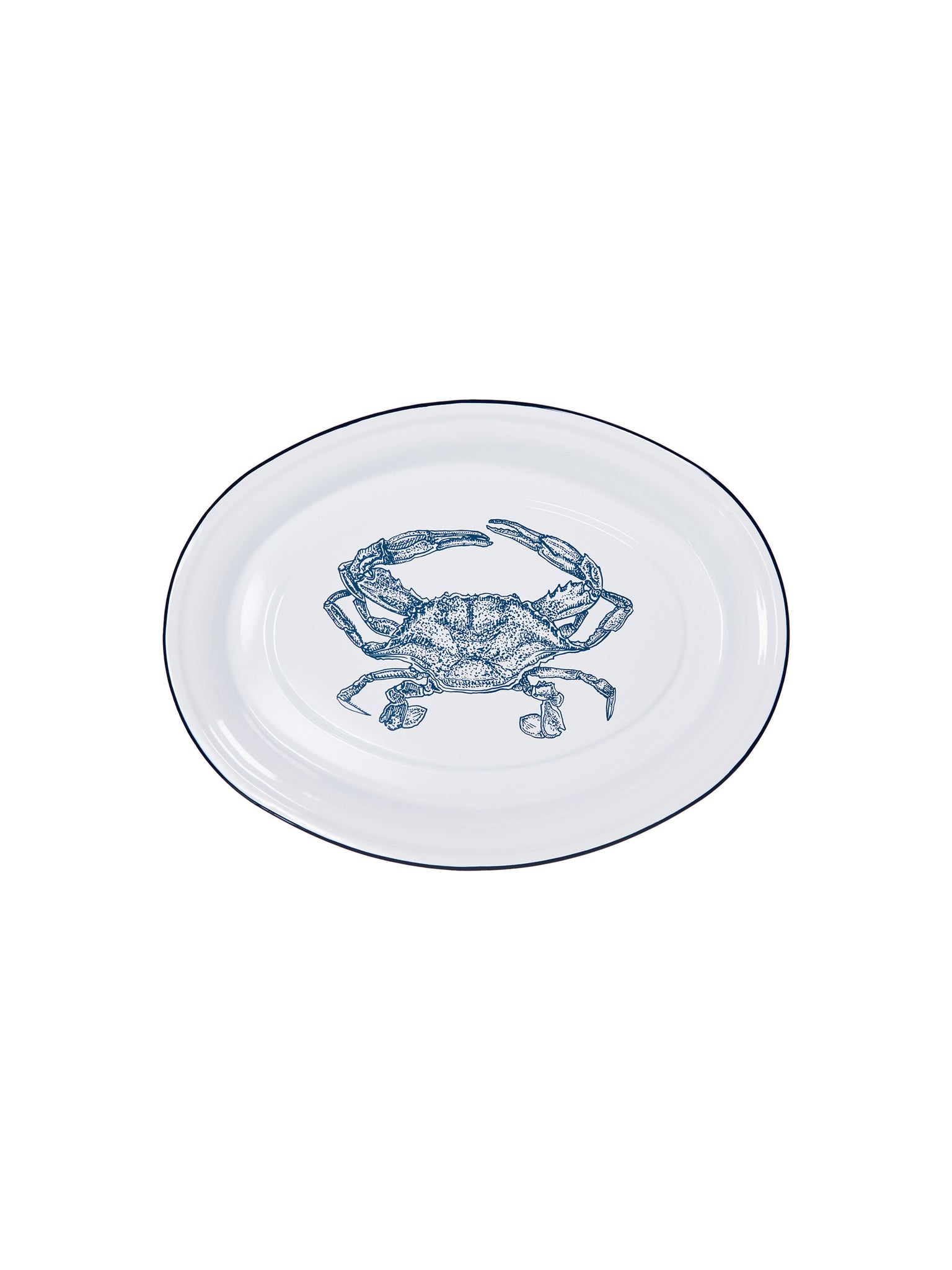Crow Canyon Crab Oval Tray Weston Table