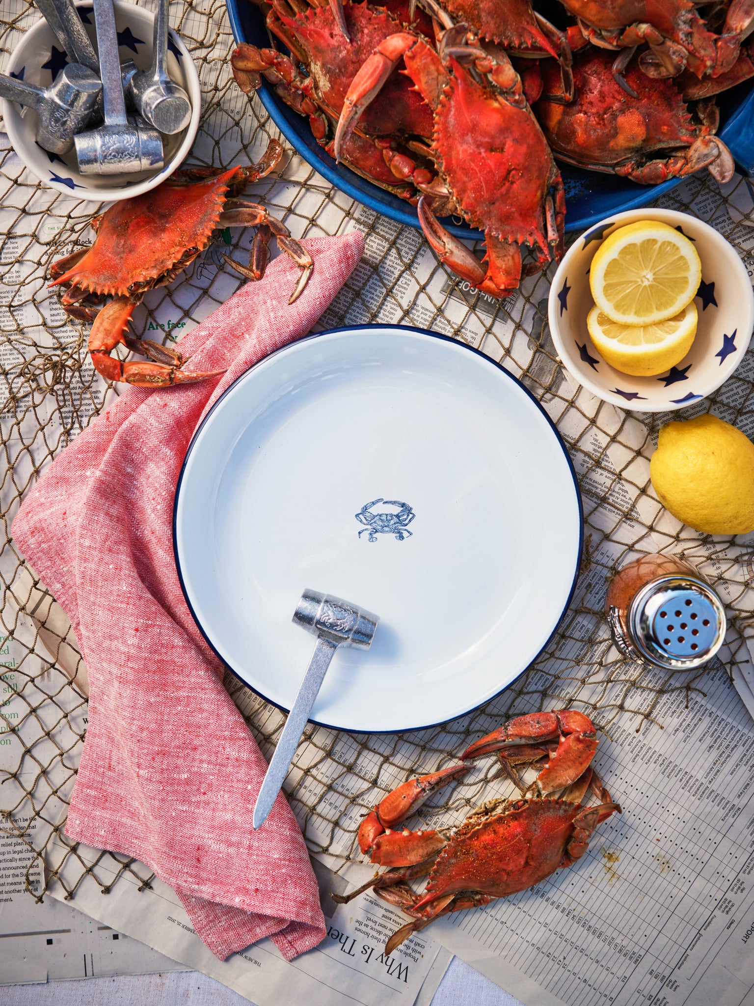 Crow Canyon Crab Dinner Plate Weston Table