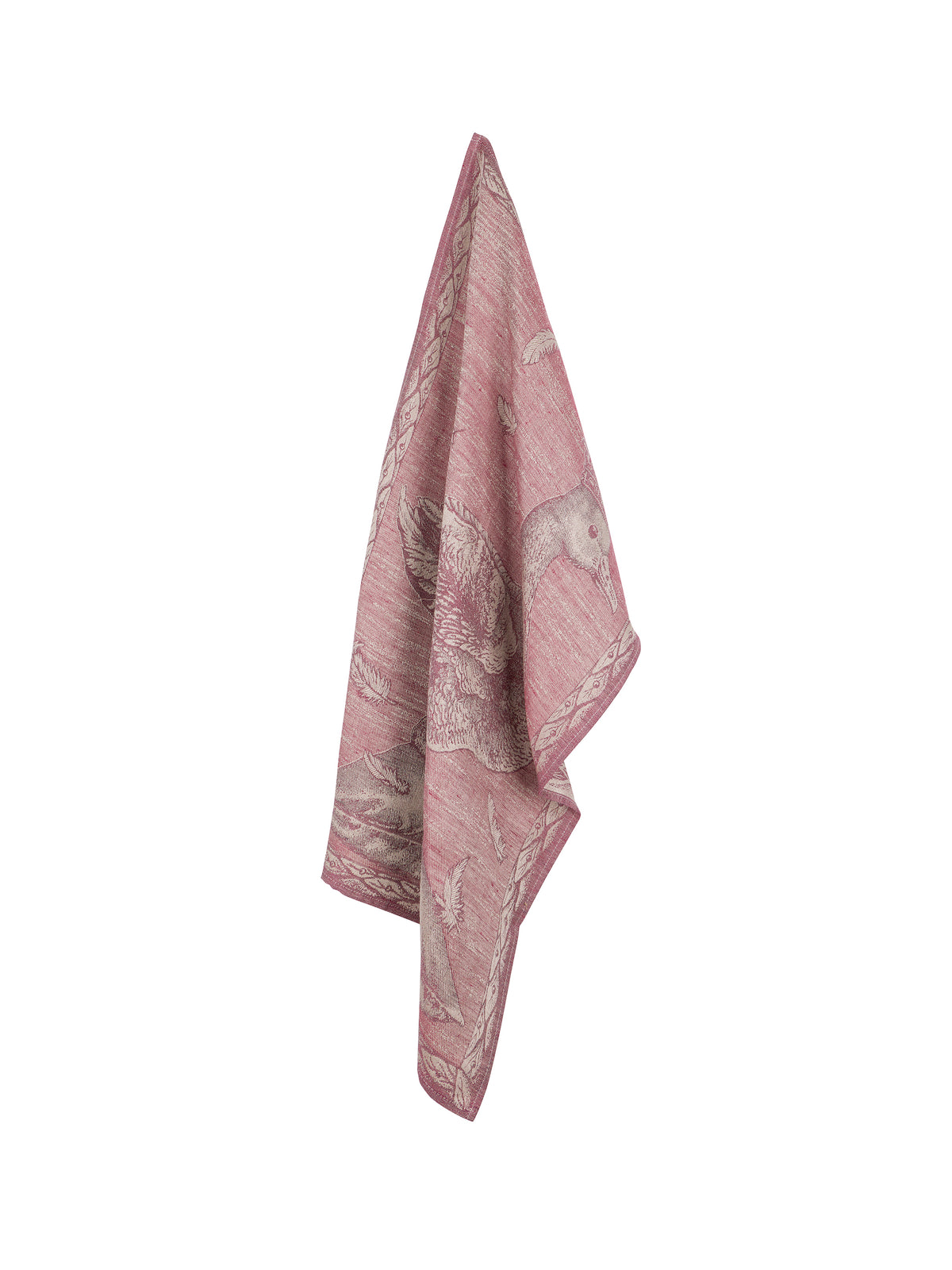 Crowned Goose Amaranth Linen Kitchen Towel Weston Table