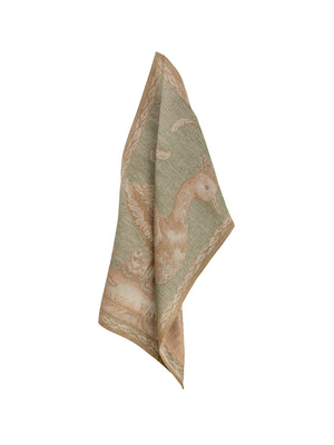  Crowned Goose Sage Linen Kitchen Towel Weston Table 
