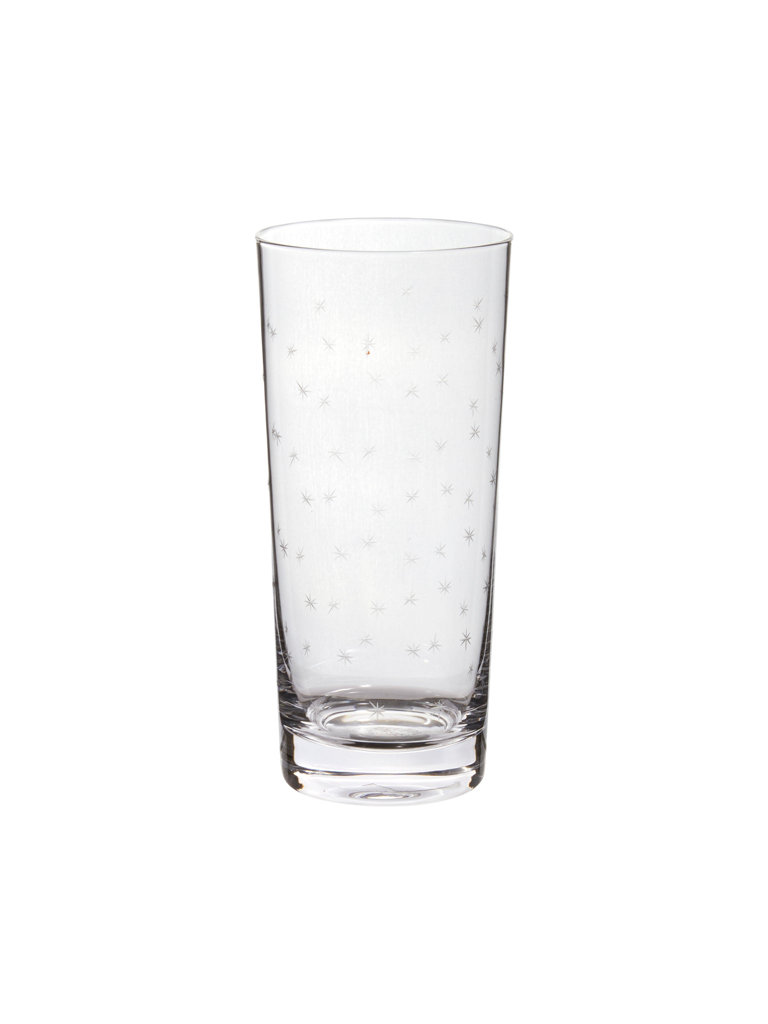 Crystal Highball Glasses with Stars Weston Table