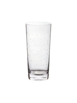  Crystal Highball Glasses with Stars Weston Table 
