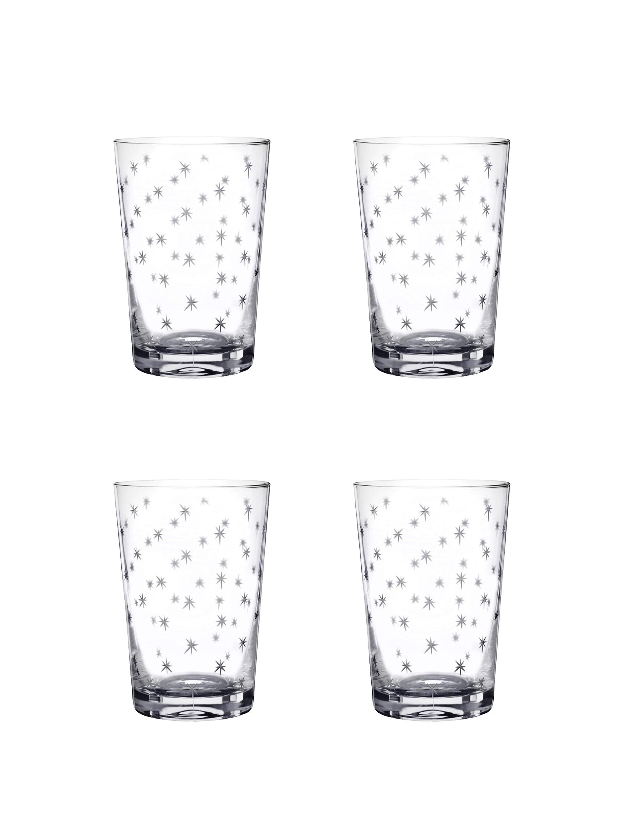 Shop the Crystal Tumblers with Stars at Weston Table