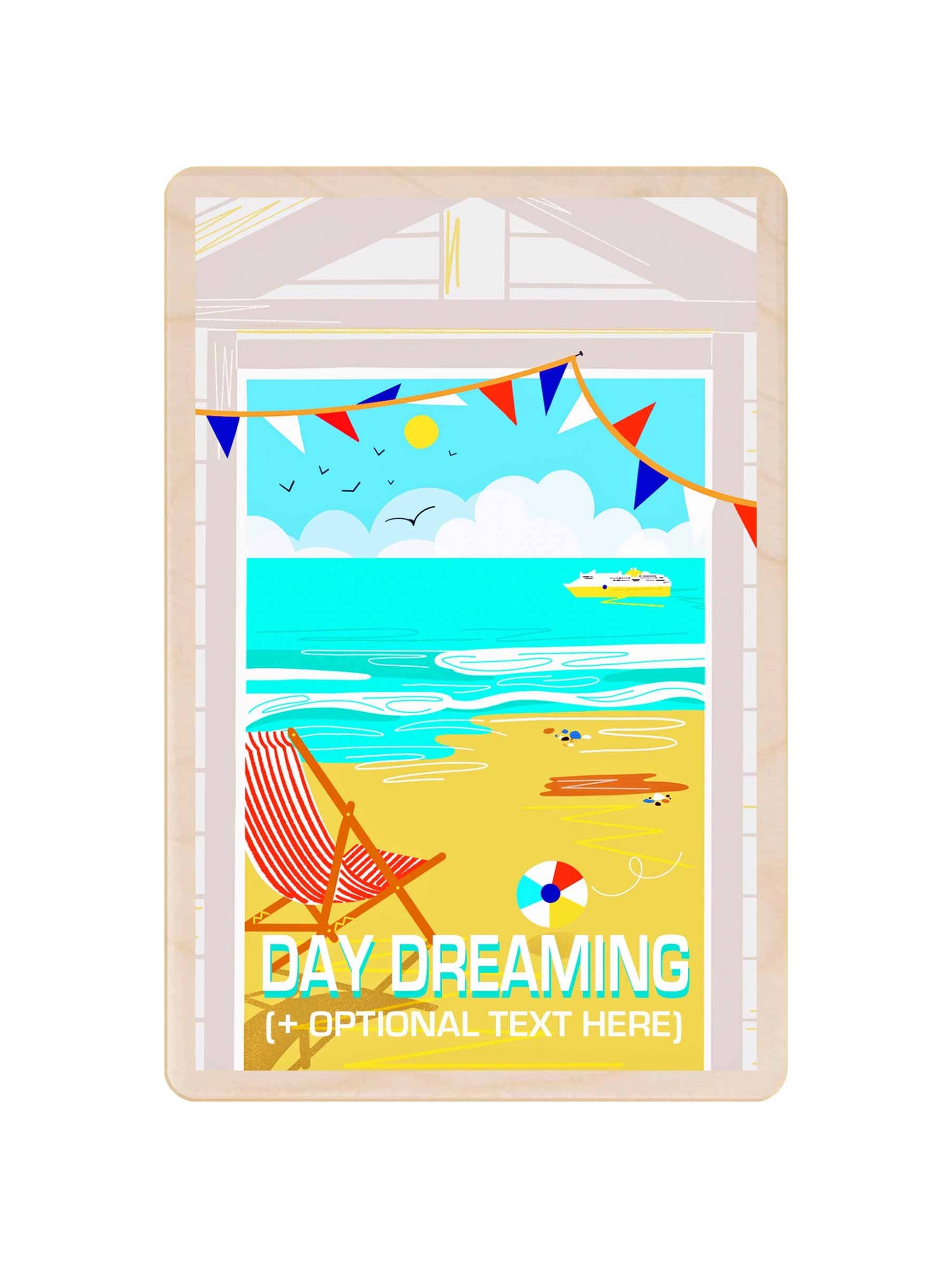 Daydreaming Wooden Postcard Weston Table