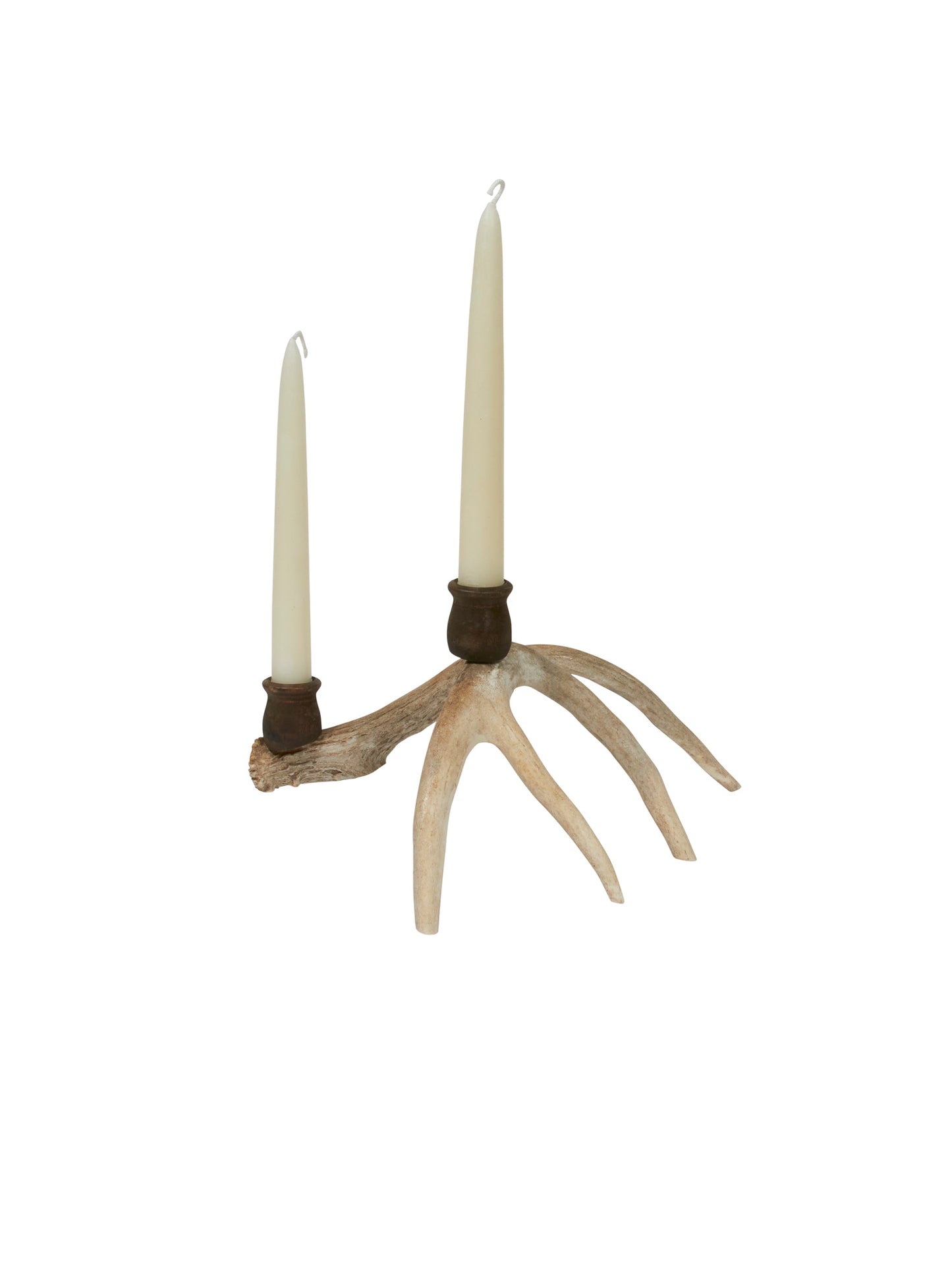 Deer Antler Candlesticks Medium Style Four Weston Table