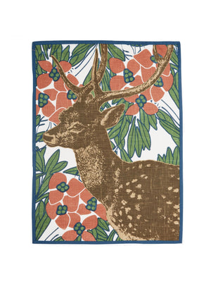  Deer Flower Tea Towel Weston Table
  