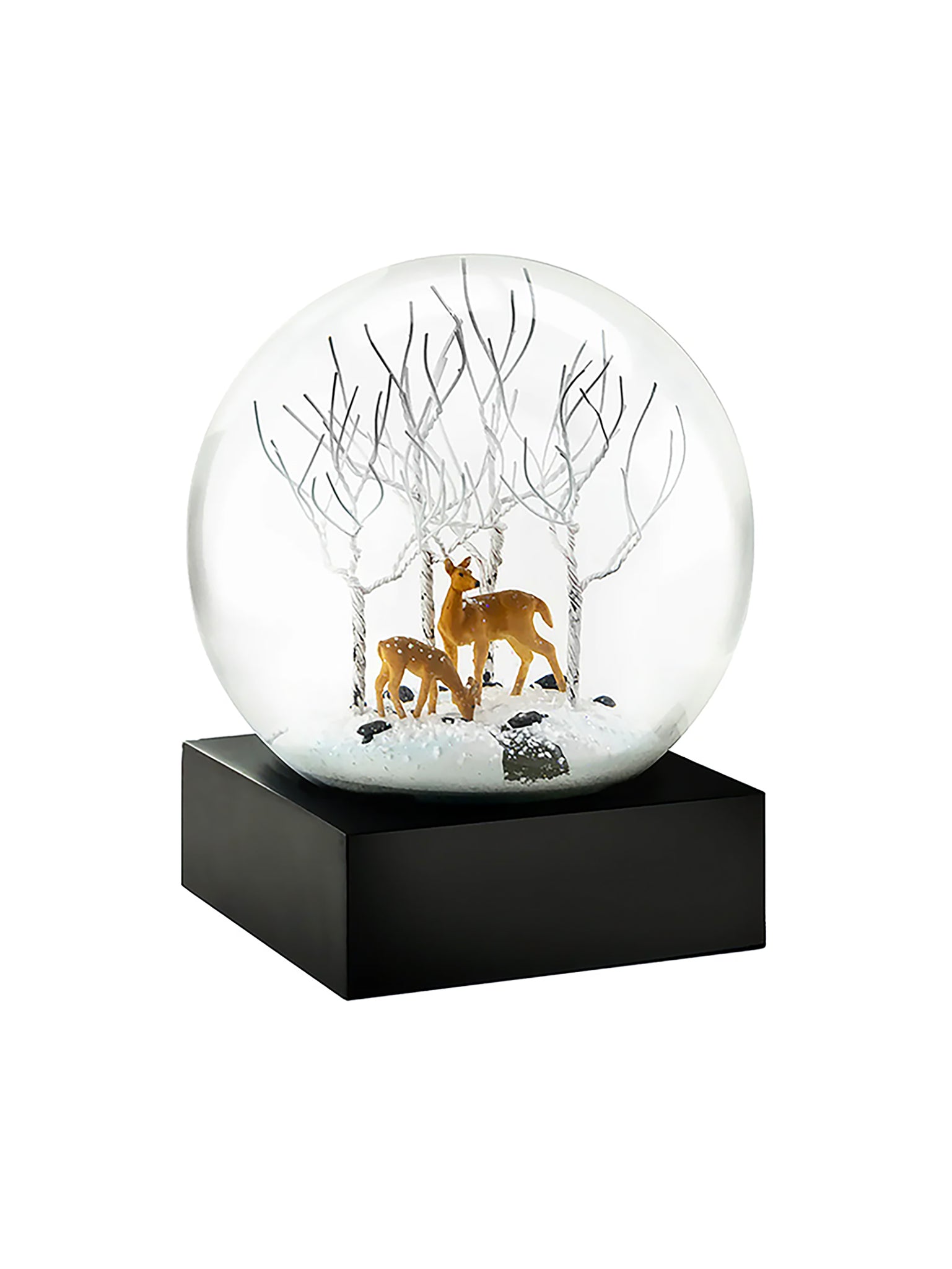 Deer in Woods Snow Globe Weston Table