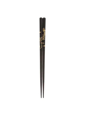  Dragon Black and Gold Chopsticks Weston Table 