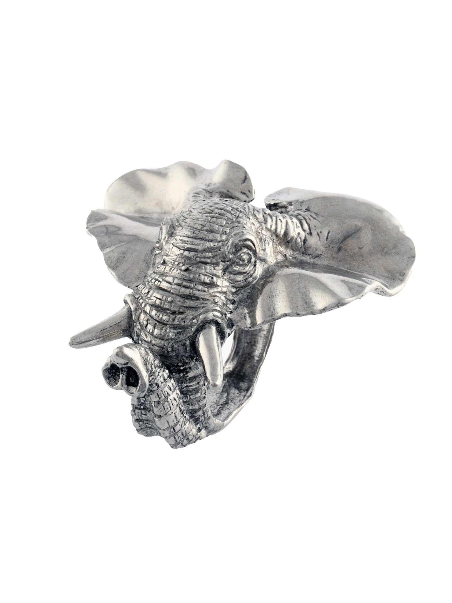 Elephant Pewter Napkin Rings Weston Table