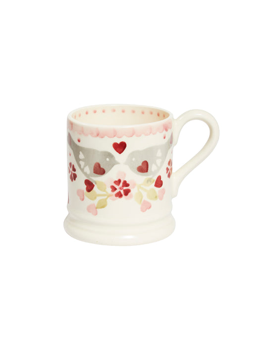 Emma Bridgewater Lovebirds Half Pint Mug Weston Table