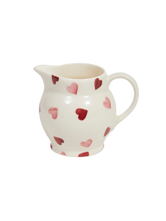 Emma Bridgewater Pink Hearts Half Pint Jug Weston Table