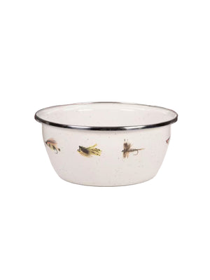  Enamelware Fly Fishing Bowl Weston Table 