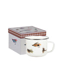 Enamelware Fly Fishing Grande Mug Gift Box Weston Table