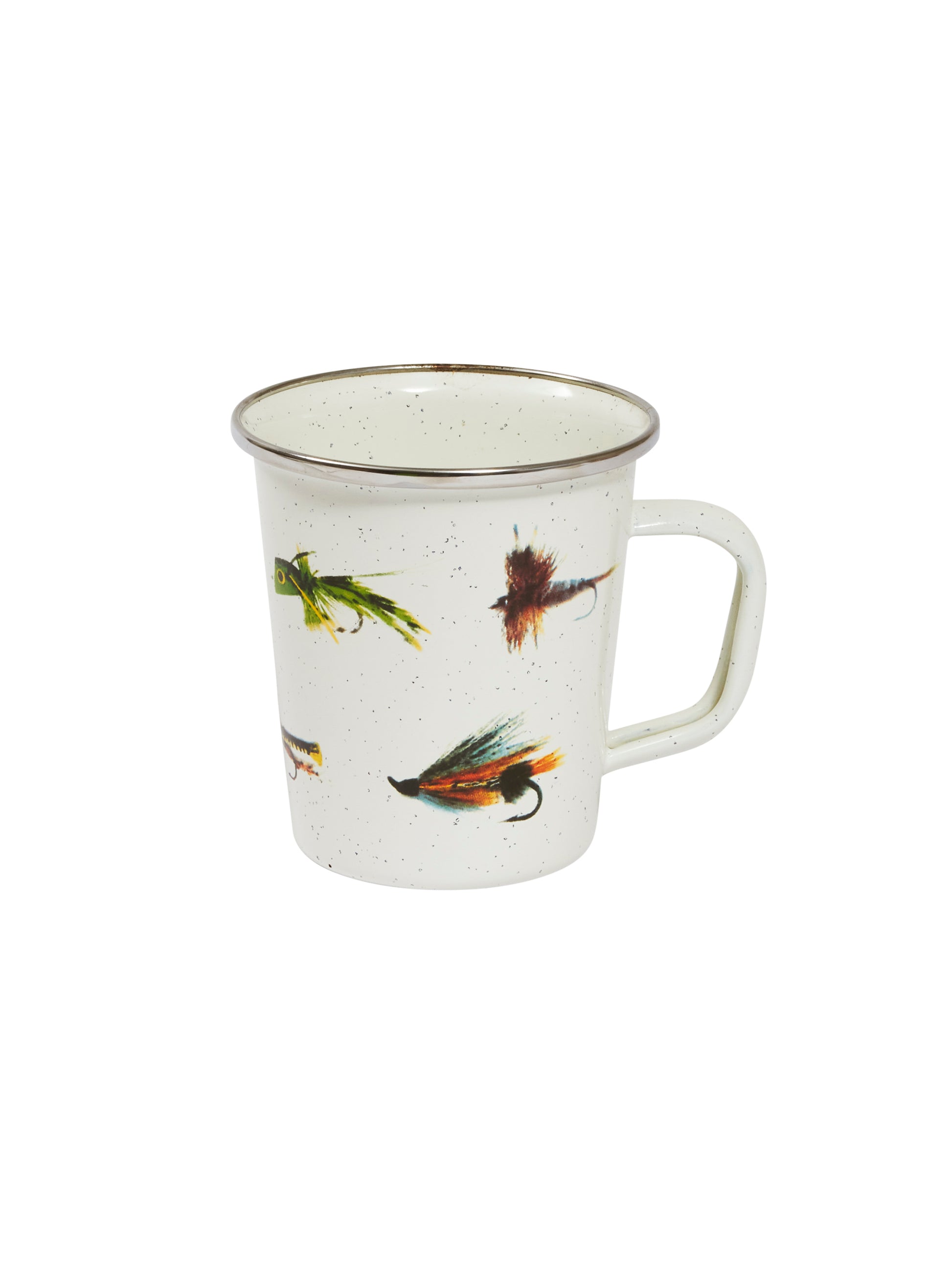 Enamelware Fishing Fly Mug Gift Box Weston Table