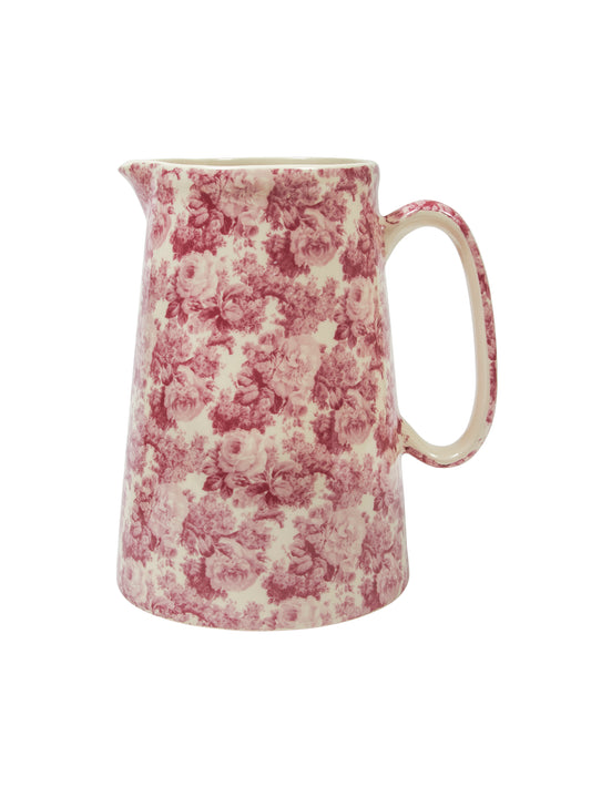 English Pink Rose Garden Pitcher Weston Table