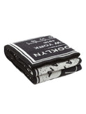 Faribault Brooklyn Map Wool Throw Weston Table