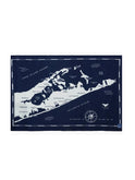 Faribault The Hamptons Map Wool Throw Weston Table