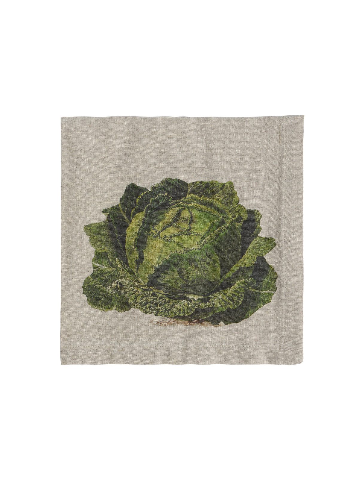 Farm Vegetables Linen Napkins Cabbage Weston Table