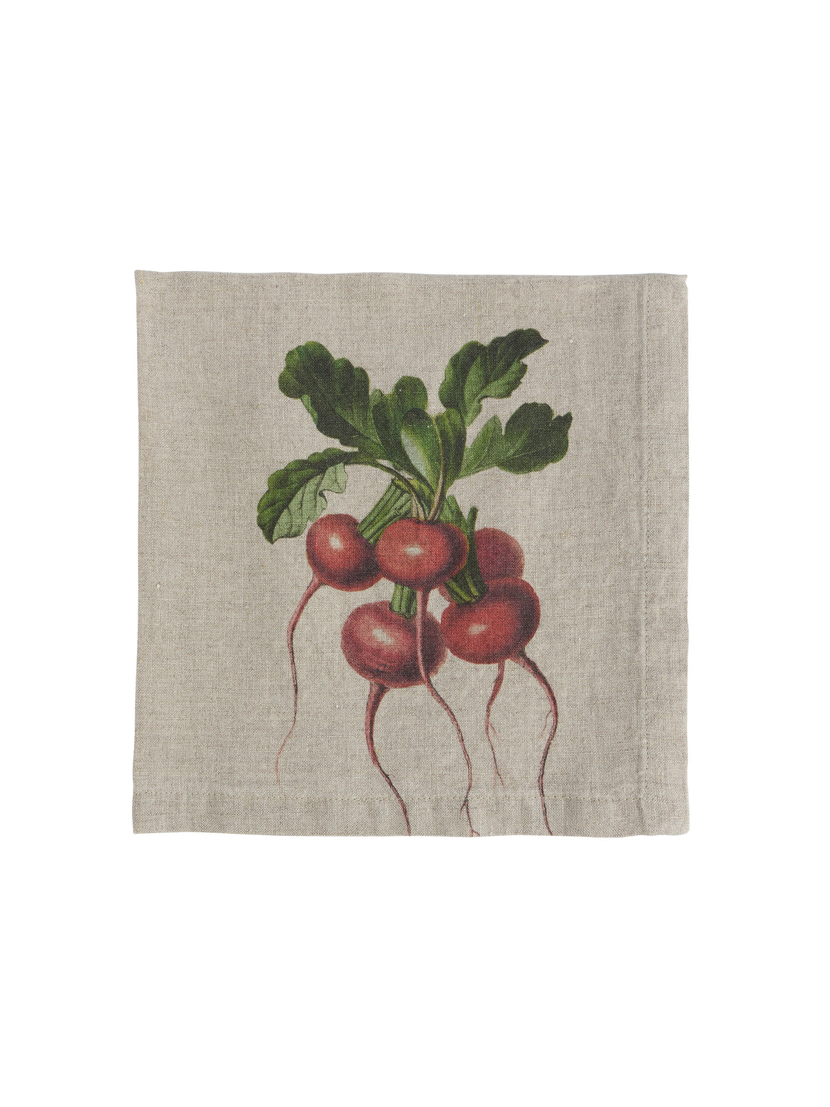Farm Vegetables Linen Napkins Radish Weston Table