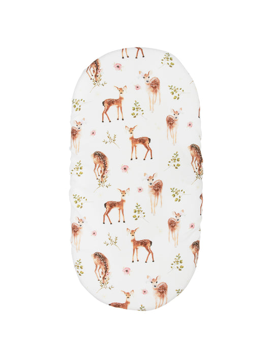 Fawn Bamboo Moses Basket Sheet Weston Table