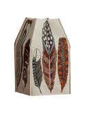 Coral & Tusk Feathers Tissue Box Cover Weston Table