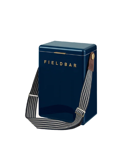 Fieldbar Drinks Box Sea Boat Blue and Safari White Sling Weston Table