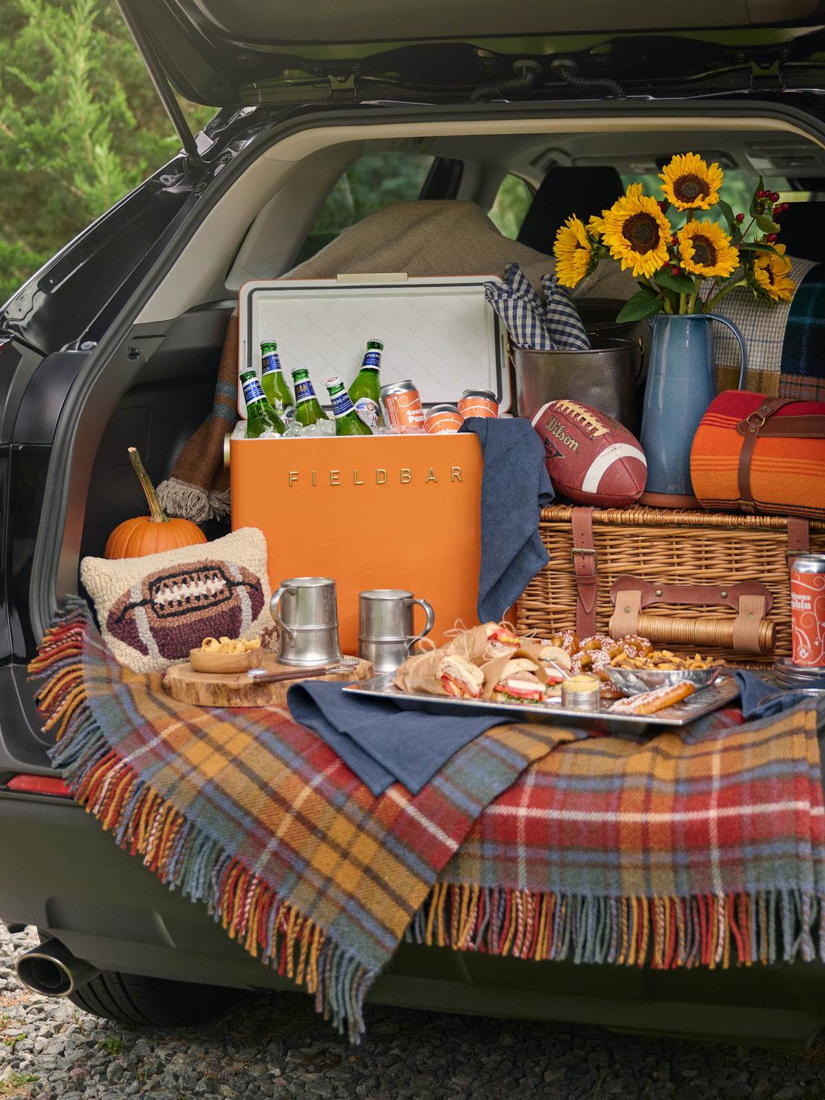 Fieldbar Gin Trunk Orchard Orange Weston Table