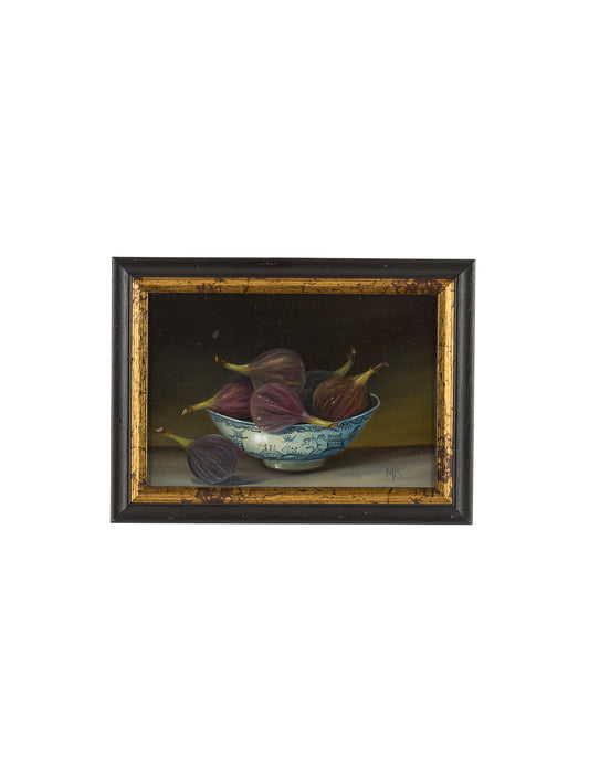 Figs Oil Painting Mimi Roberts Weston Table