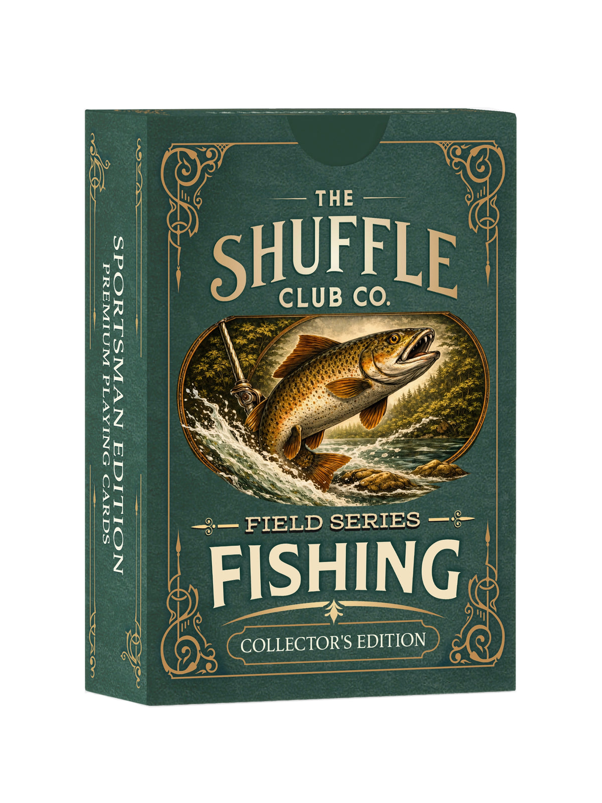 Fishing Standard Playing Cards Weston Table