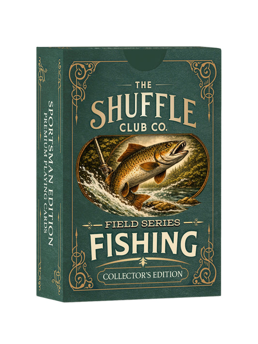 Fishing Standard Playing Cards Weston Table
