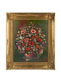 Floral Bouquet French Oil Painting Weston Table