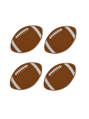  Football Linen Cocktail Napkins Weston Table 