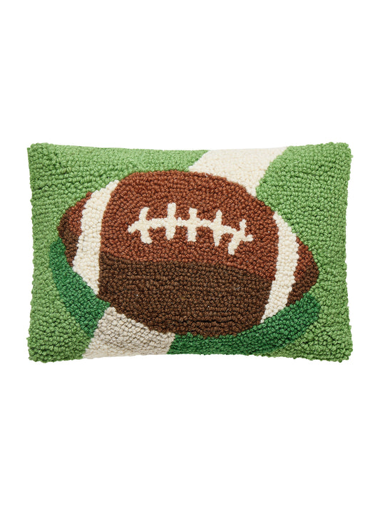 Football On A Field Hook Pillow Weston Table