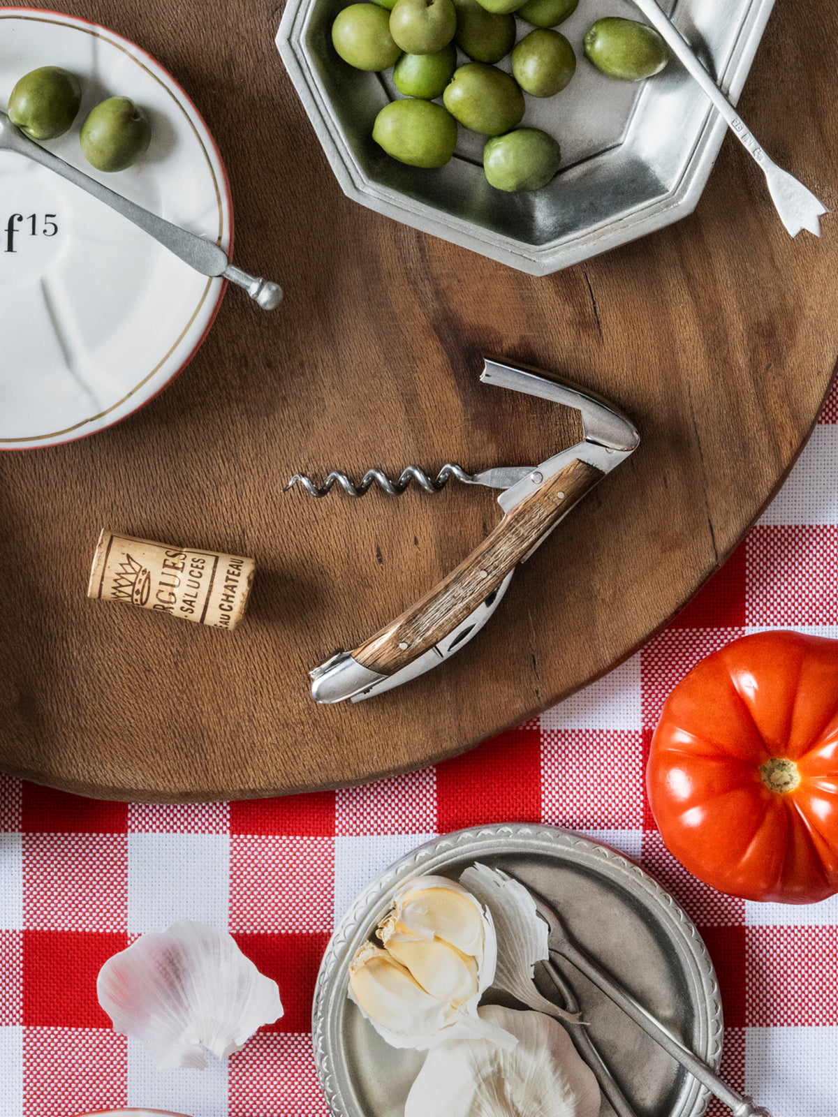Forge de Laguiole Oak Bark Corkscrew Weston Table
