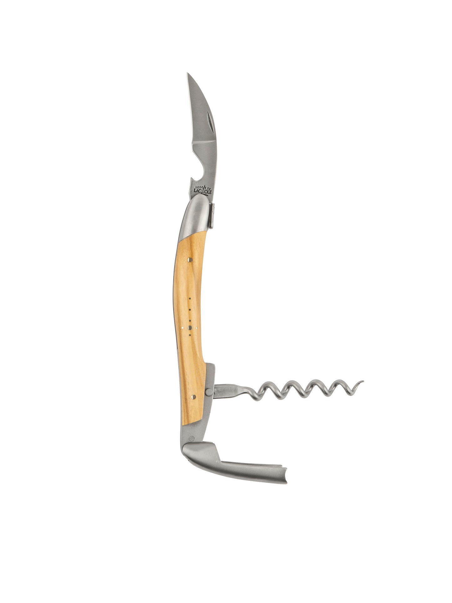 Forge de Laguiole Olive Wood Sommerlier Corkscrew Weston Table
