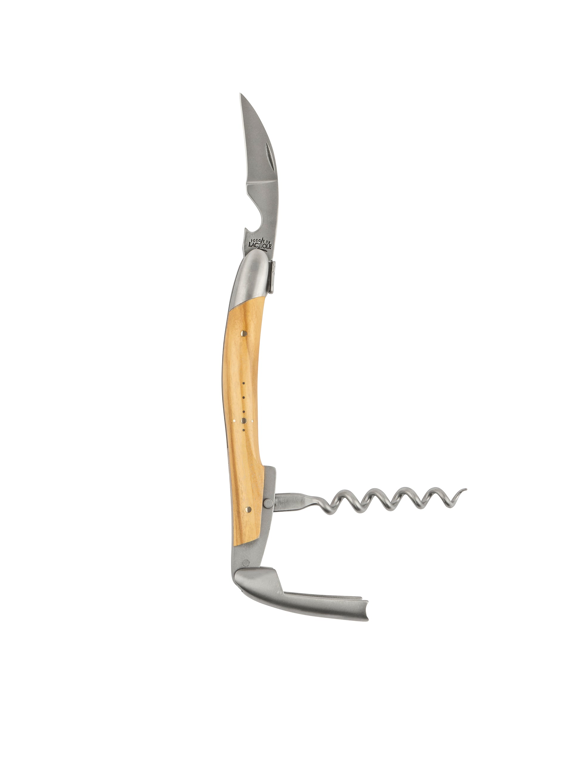 Forge de Laguiole Olive Wood Sommerlier Corkscrew Weston Table