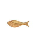 French Olive Wood Fish Serving Plate Small Weston Table