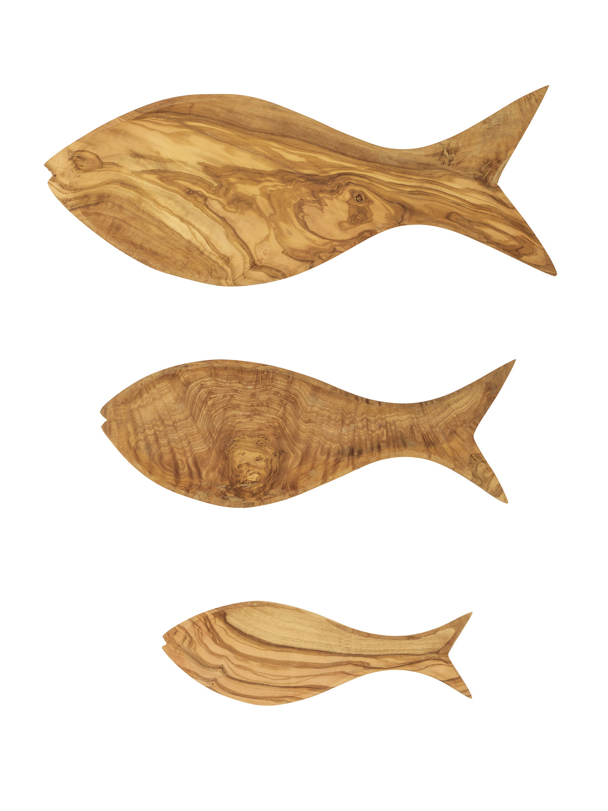 French Olive Wood Fish Serving Plate Weston Table