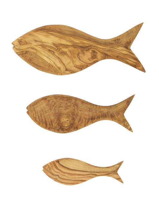 French Olive Wood Fish Serving Plate Weston Table