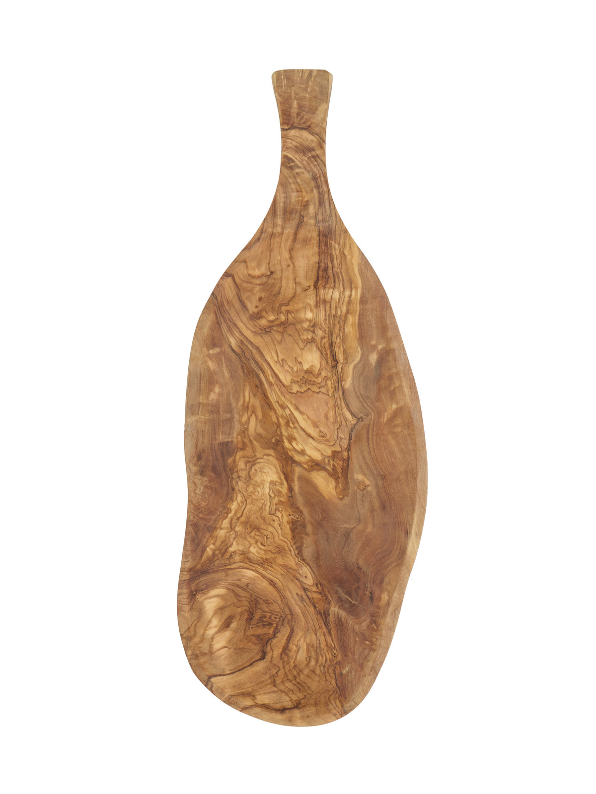 French Olive Wood Handled Oblong Serving Board Five Weston Table