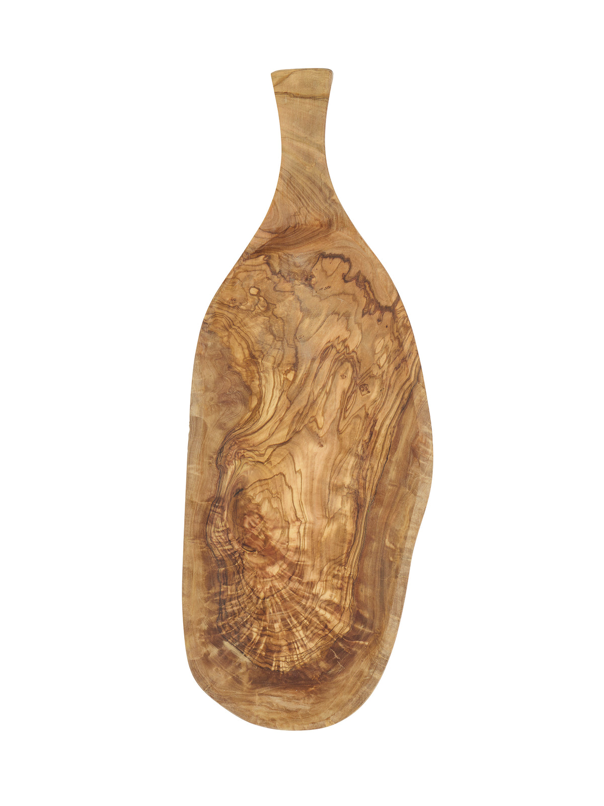 French Olive Wood Handled Oblong Serving Board Four Weston Table