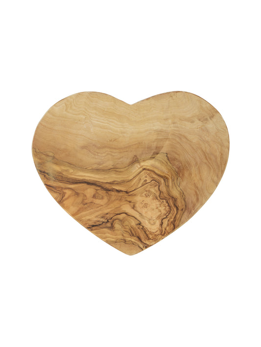 French Olive Wood Heart Board Weston Table